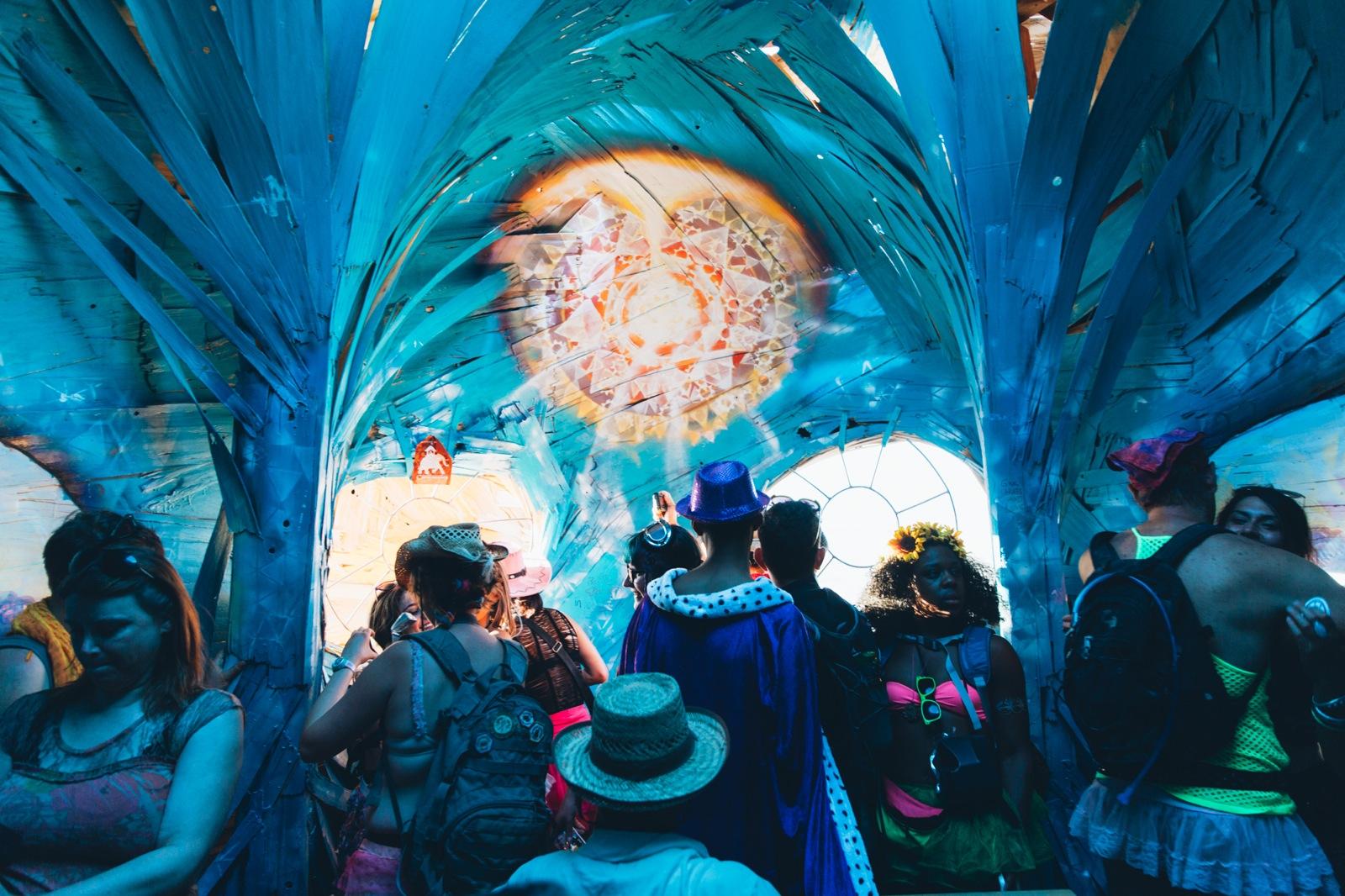 View inside Embrace head