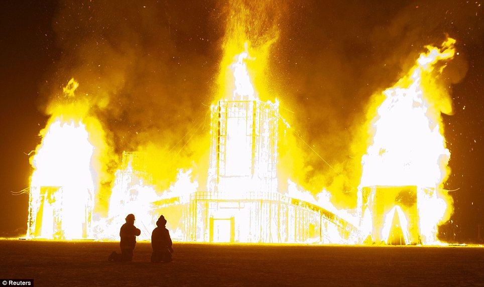 Temple of Transition burn